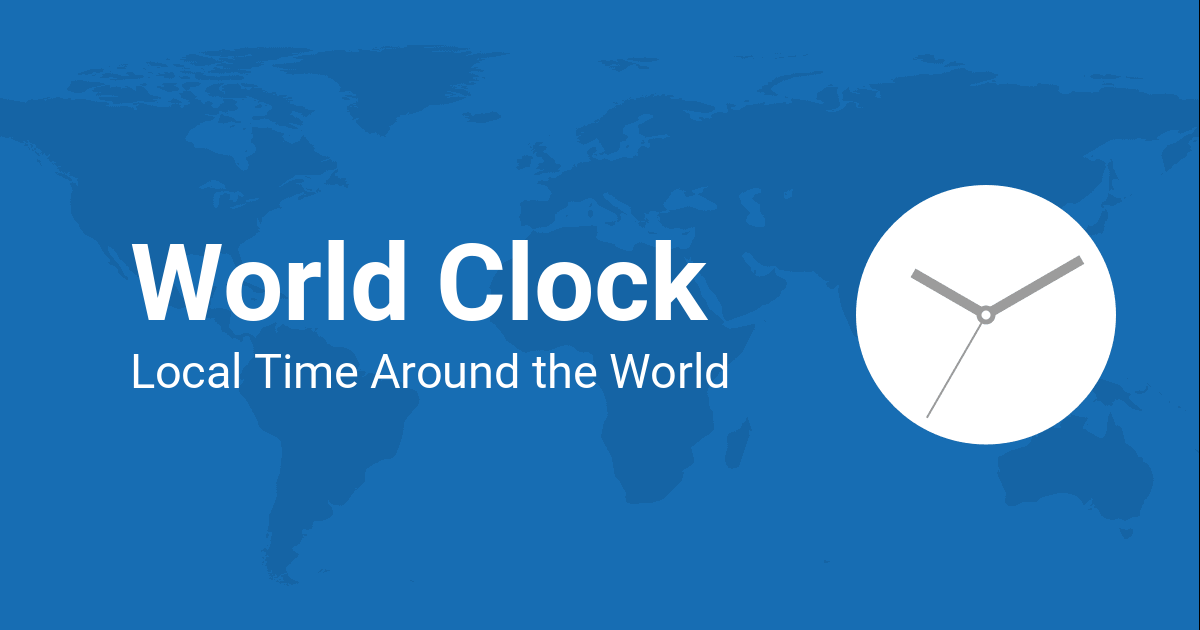 world clock time converter