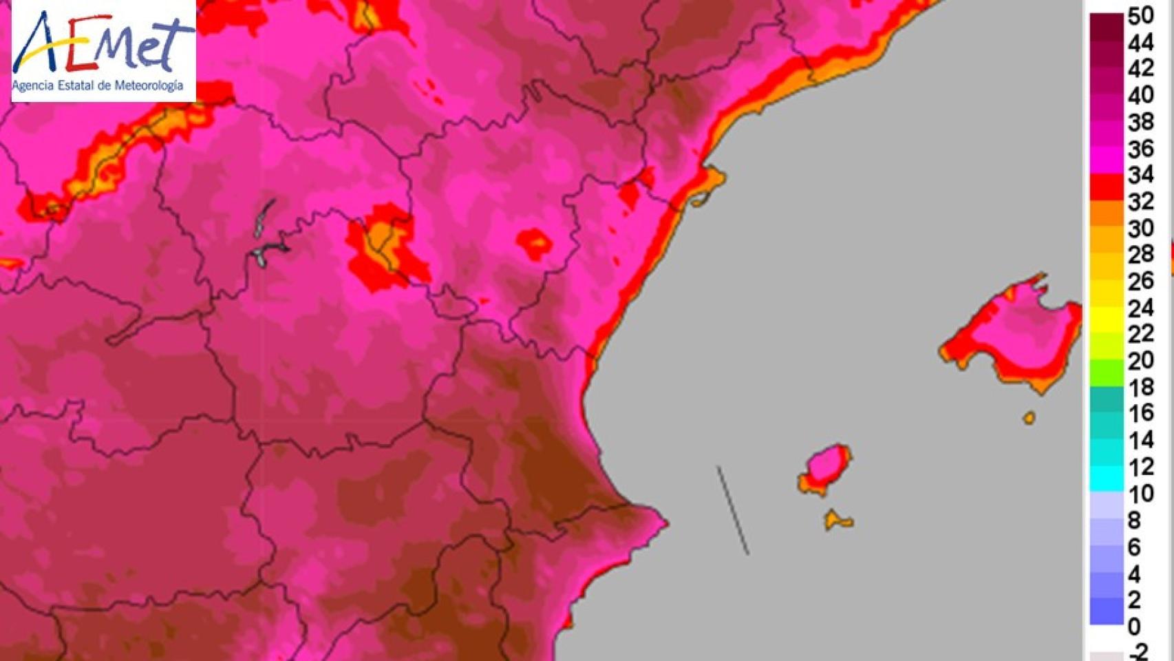 aemet comunidad valenciana 7 días