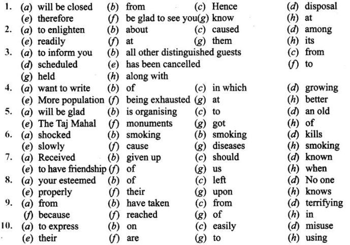 editing exercises with answers pdf