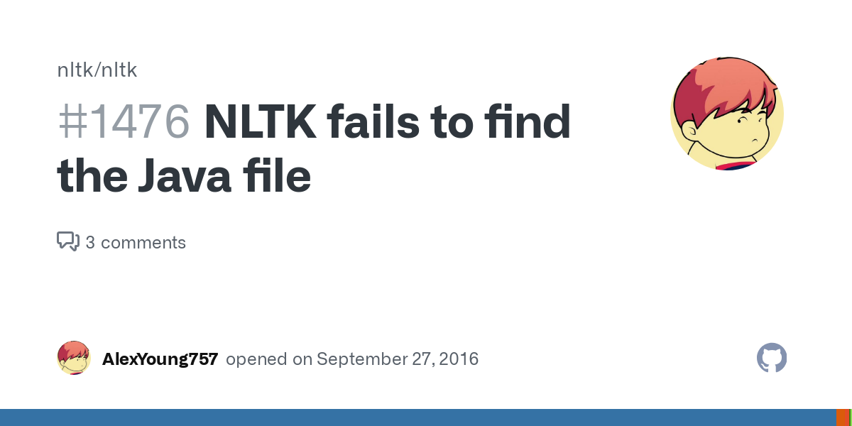 nltk was unable to find the java file