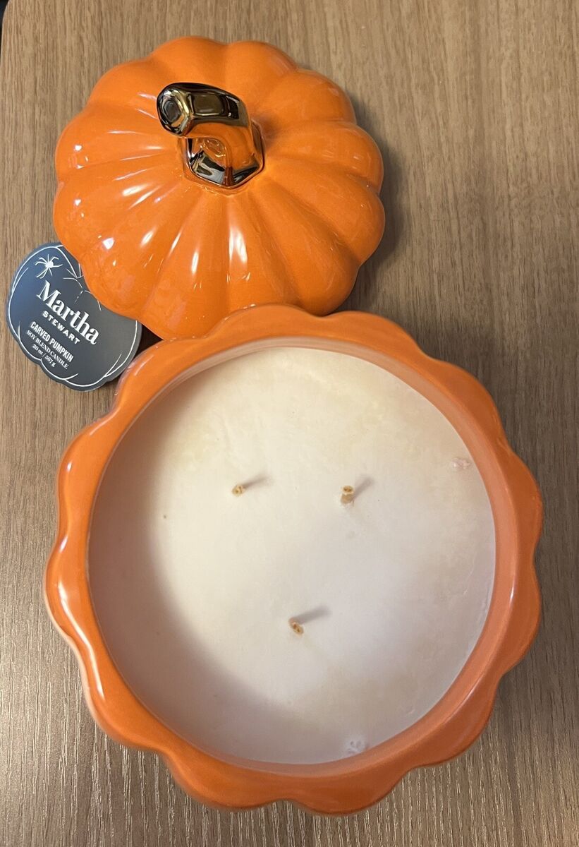 martha stewart pumpkin candles