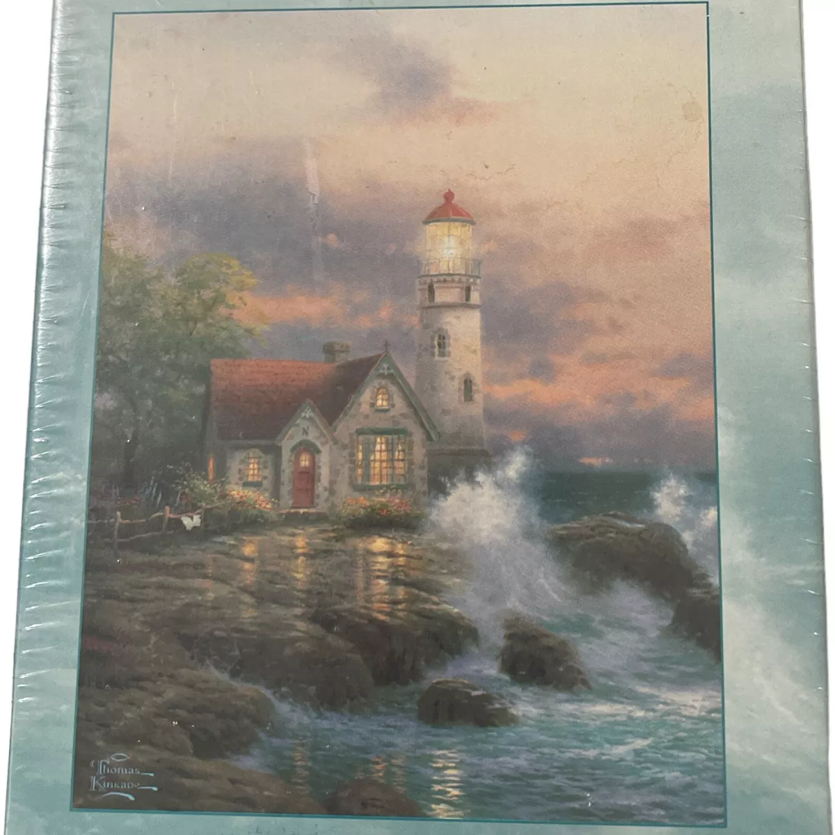 thomas kinkade lighthouse puzzle