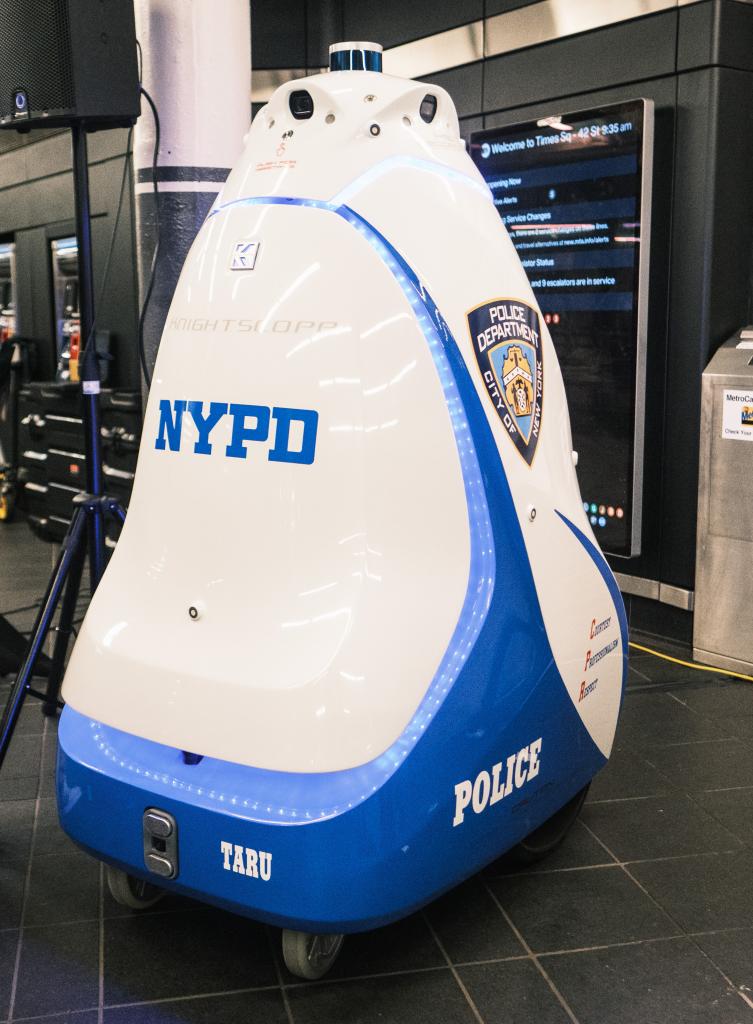 nypd robot toilet