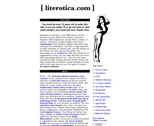 litererotica search