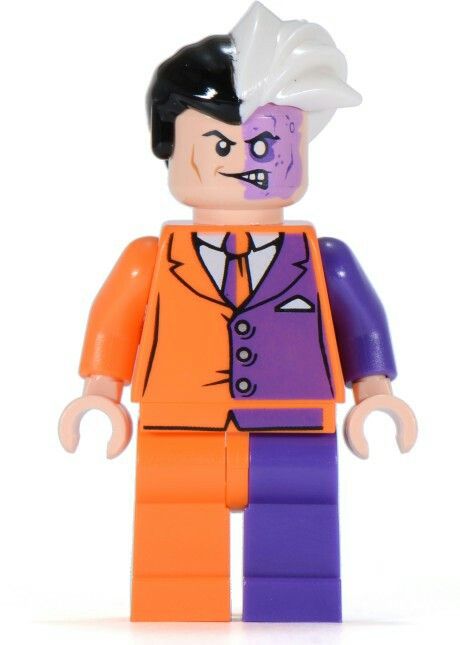 lego two face minifigure