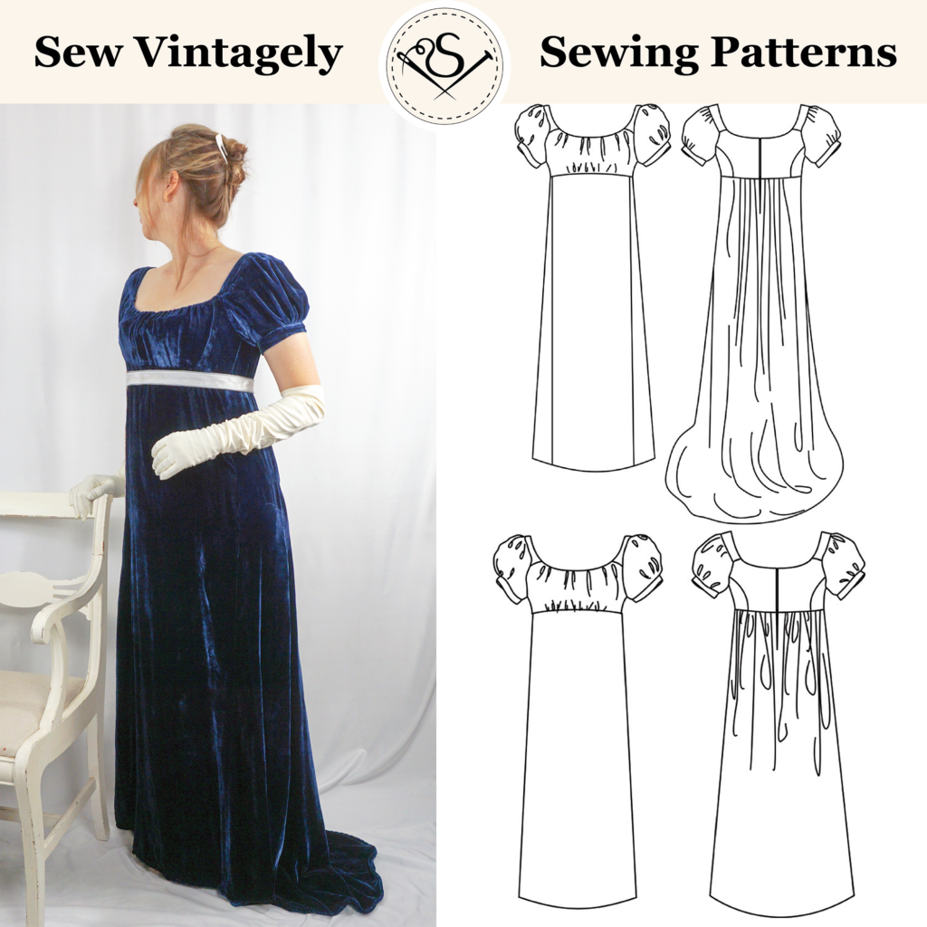 regency era dress pattern