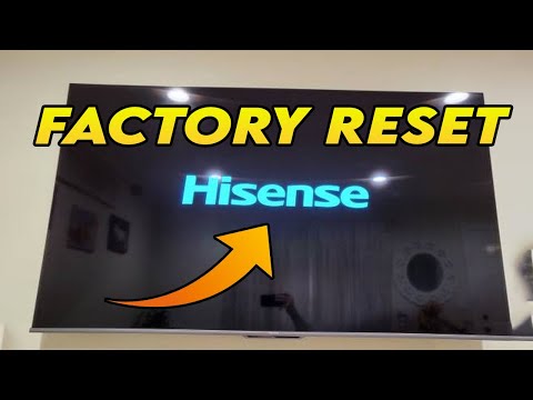 how do you reset a hisense tv