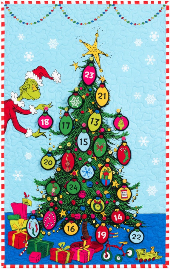 grinch advent calendar