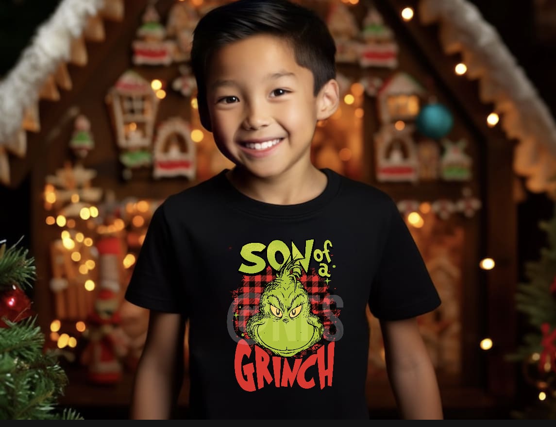 grinch shirt boy