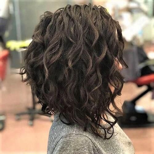 inverted bob haircuts for curly hair