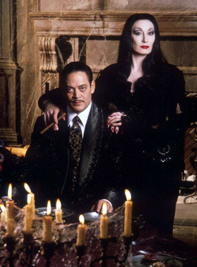 morticia y gomez addams