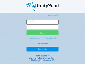 myunitypoint chart