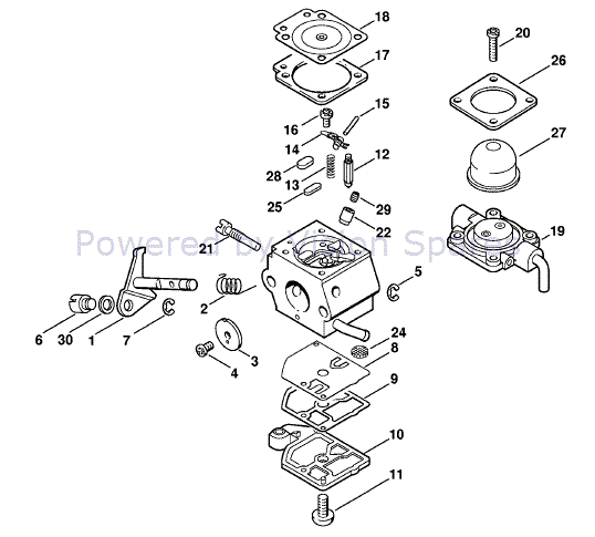 stihl fs 45 carburetor