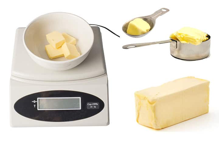 how many grams is 1 tablespoon of butter