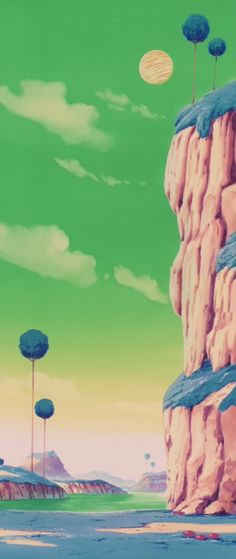 paisaje de goku