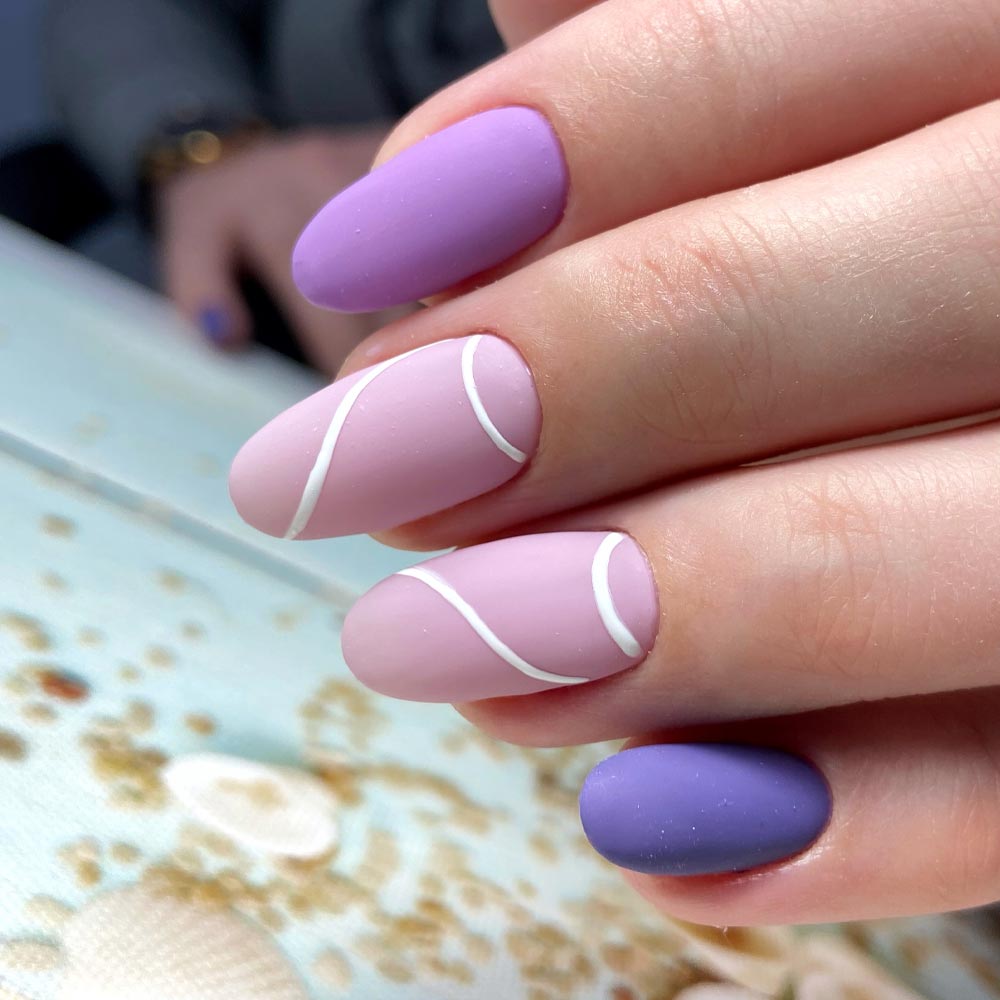 purple nail designs 2022