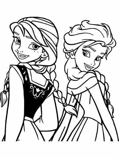 colouring pages of disney