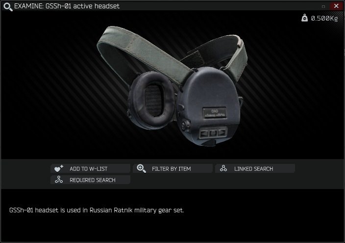 eft headset tier list