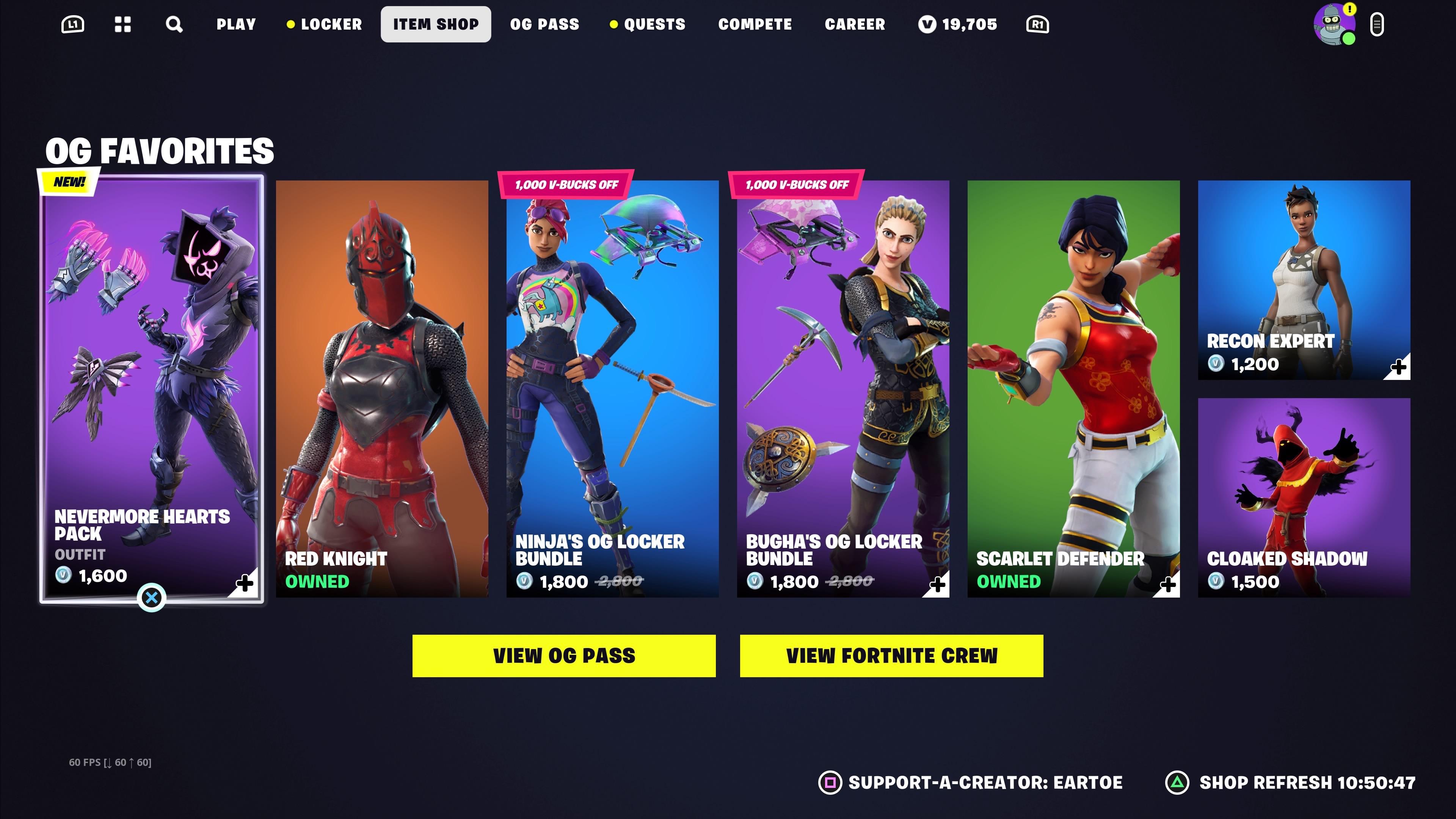 item shop