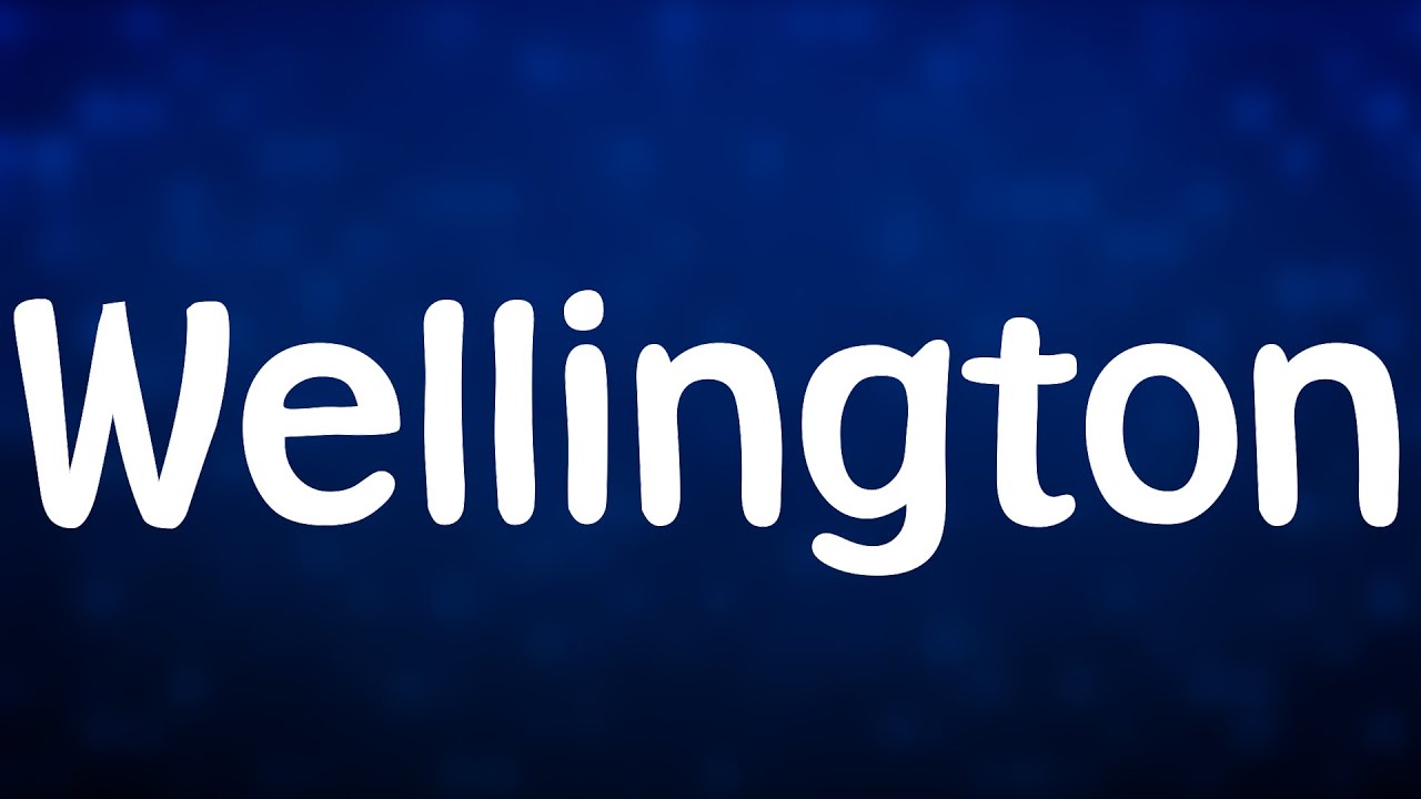 significado nome wellington