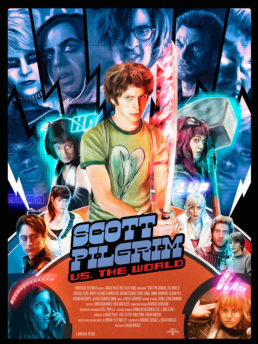 scott pilgrim vs the world poster