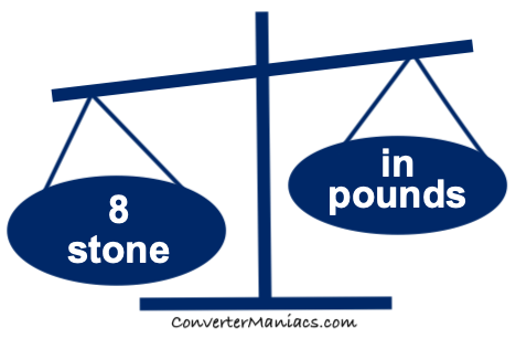 8 stone in lb