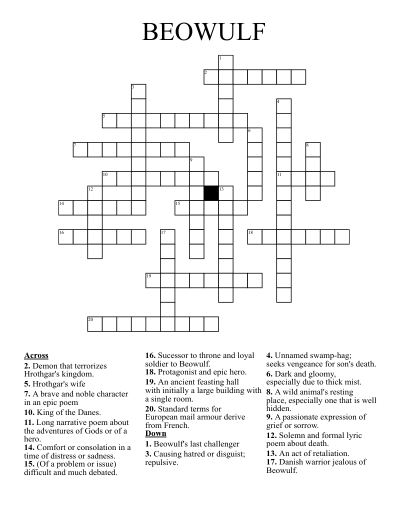 comfort in distress crossword puzzle clue