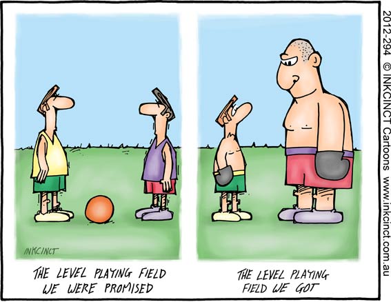 level playing field synonym