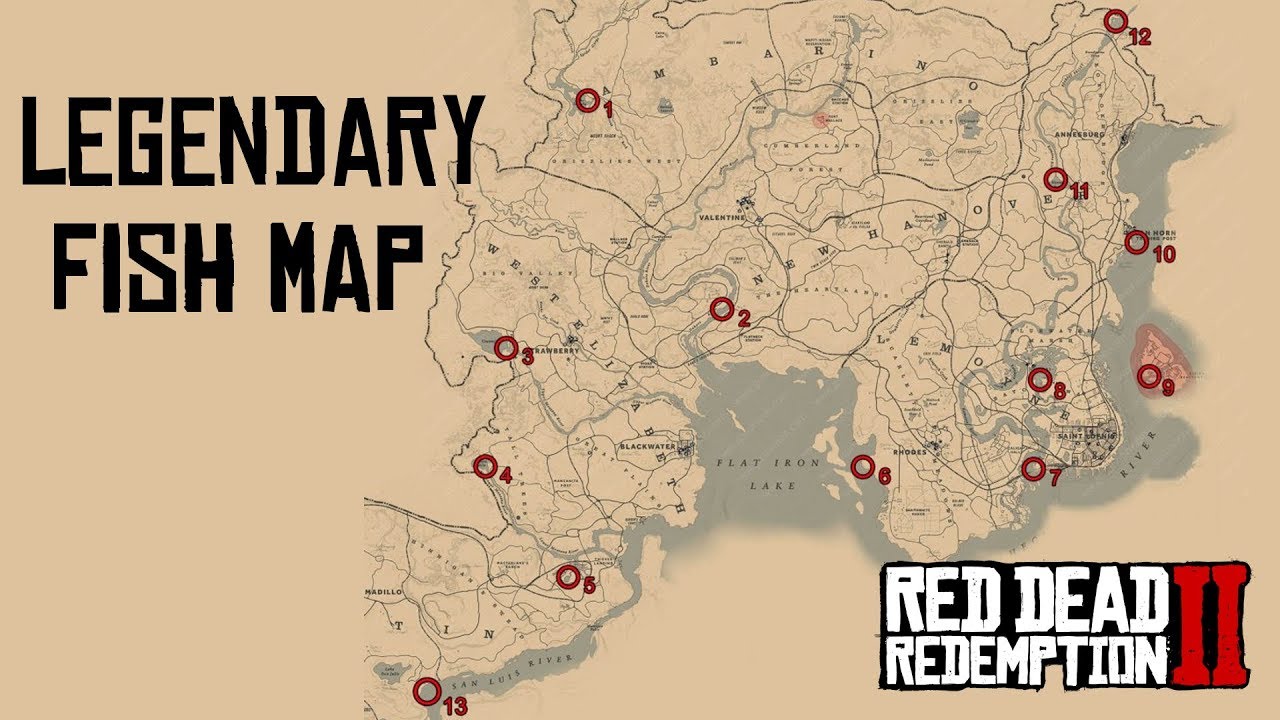 legendary fish rdr2