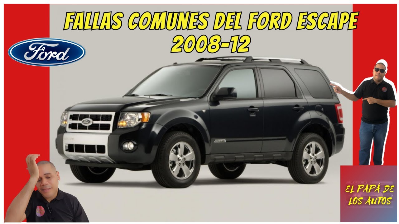 ford escape problemas comunes