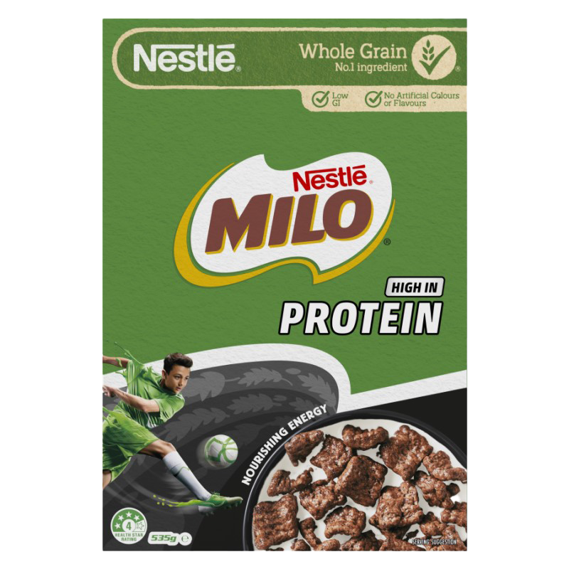 milo cereal calories