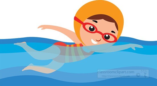 swimming clipart