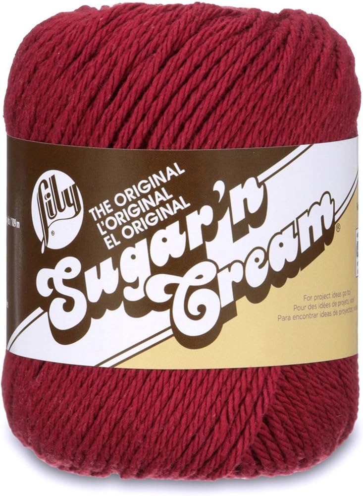 lily and sugar cream yarn