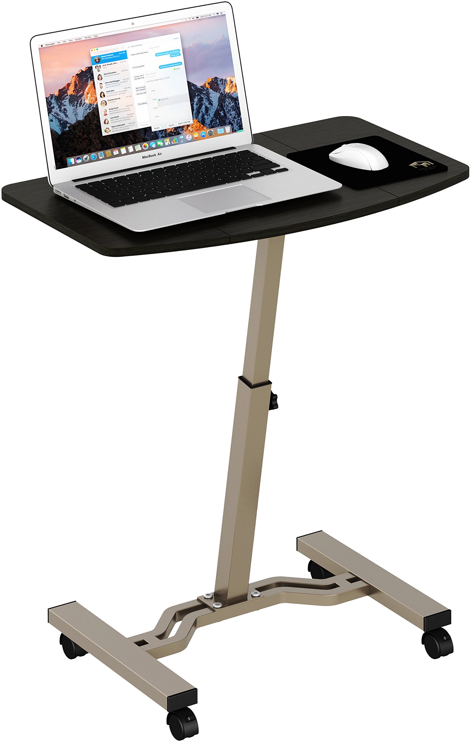 laptop cart on wheels