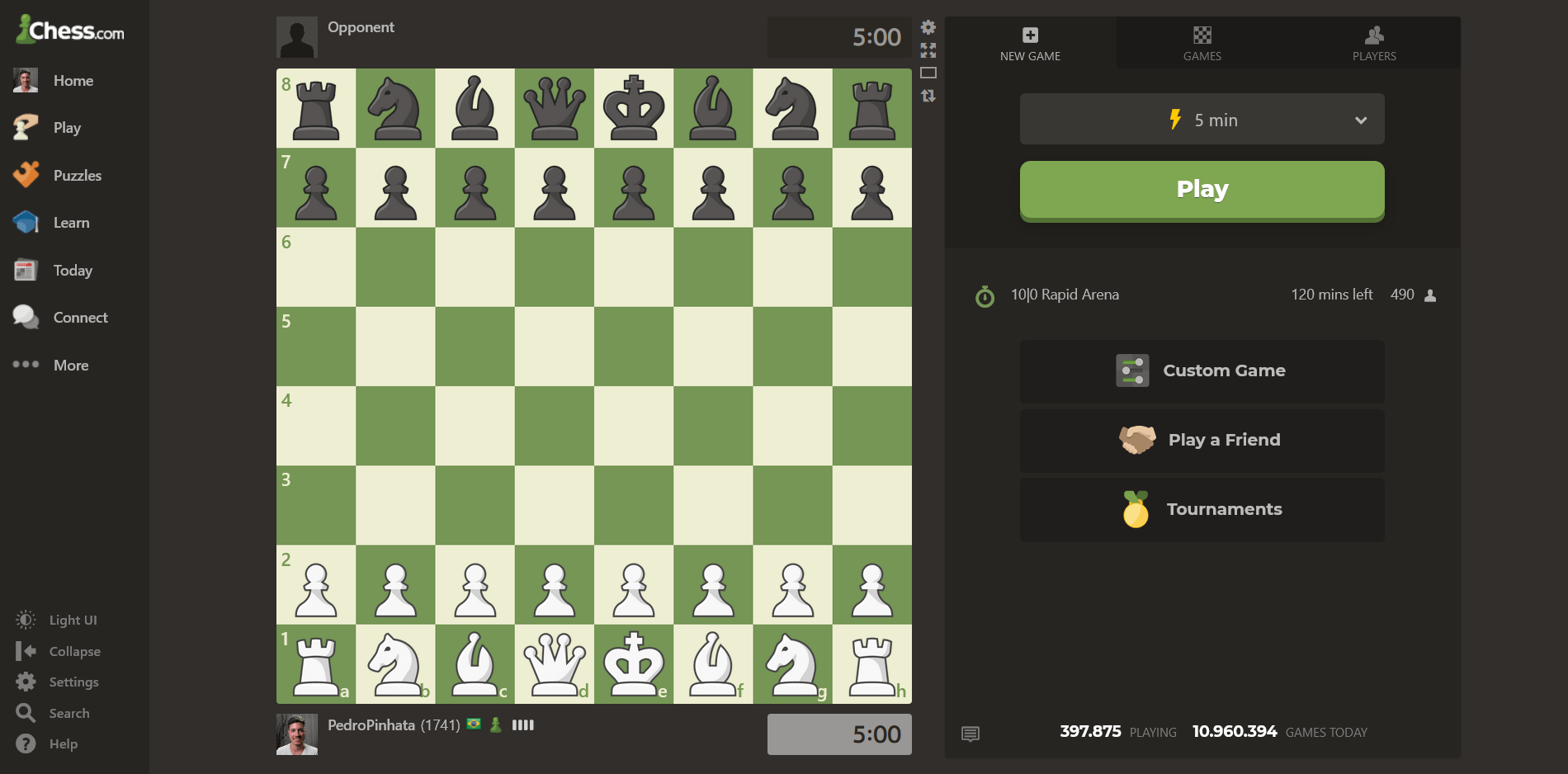free chess online with friends