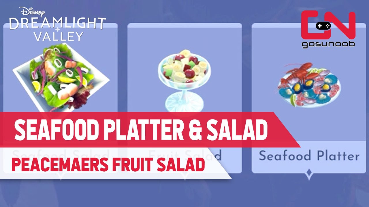 seafood salad dreamlight valley