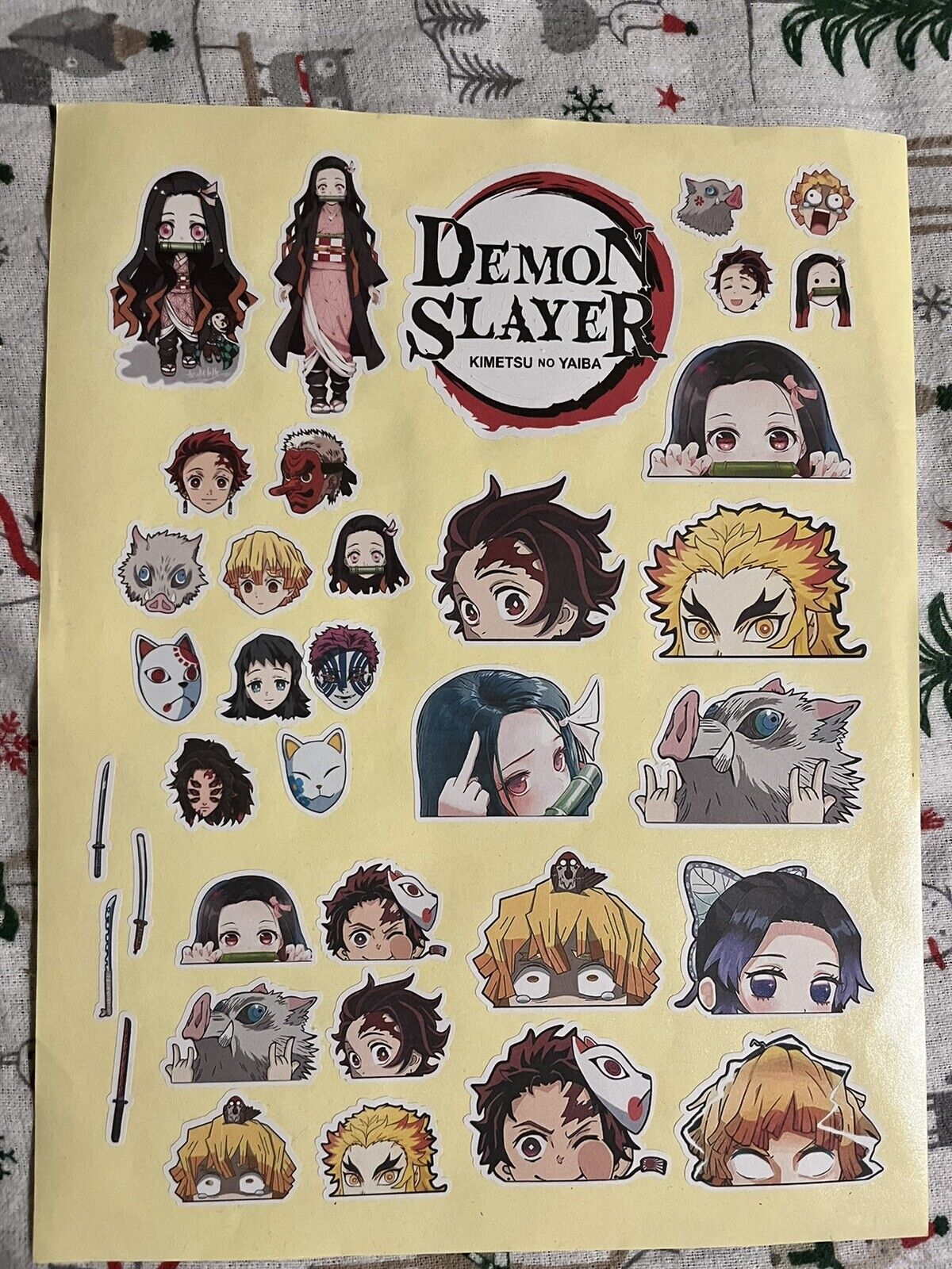 demon slayer stickers