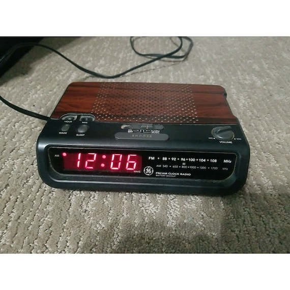 ge alarm clock radio