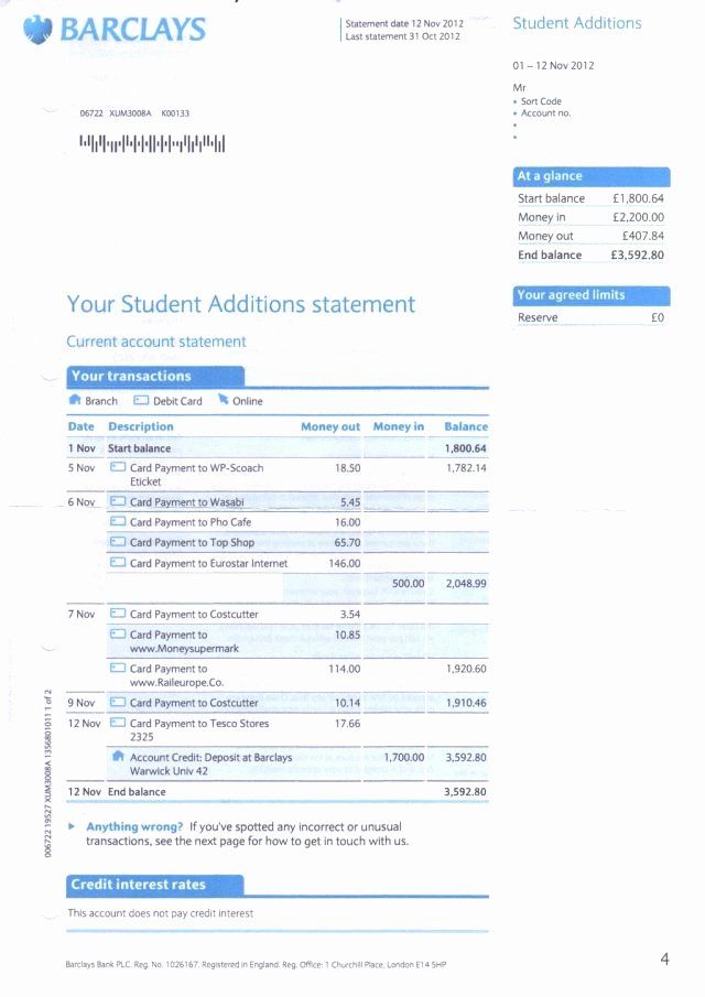 fake chase bank receipt