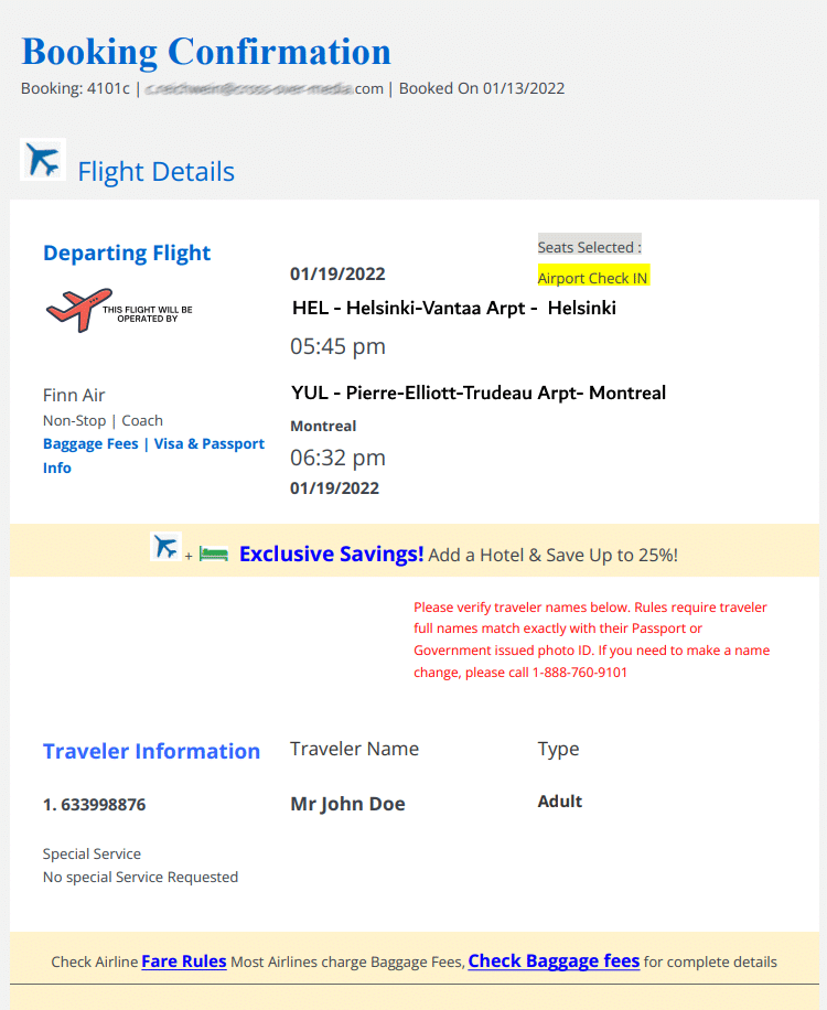 fake air ticket creator