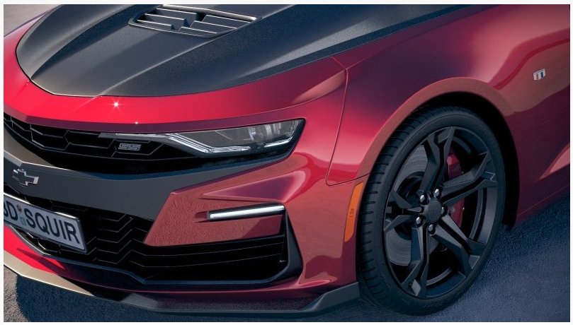 2019 camaro ss front splitter