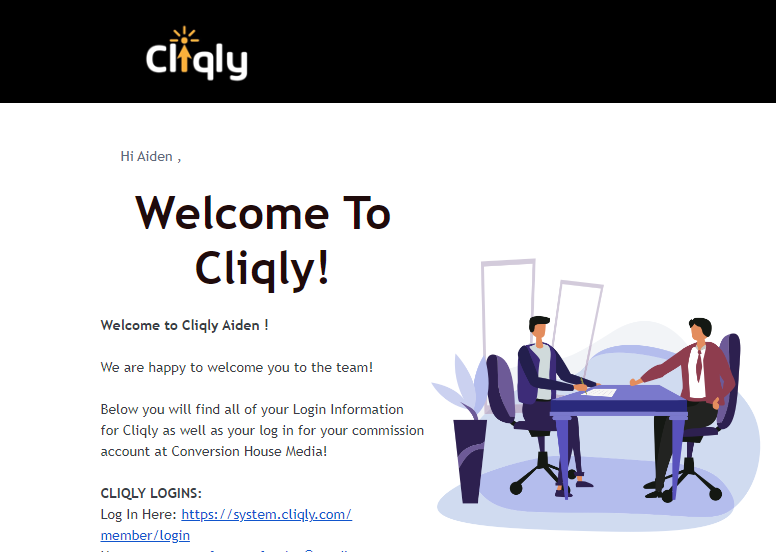 cliqly member login