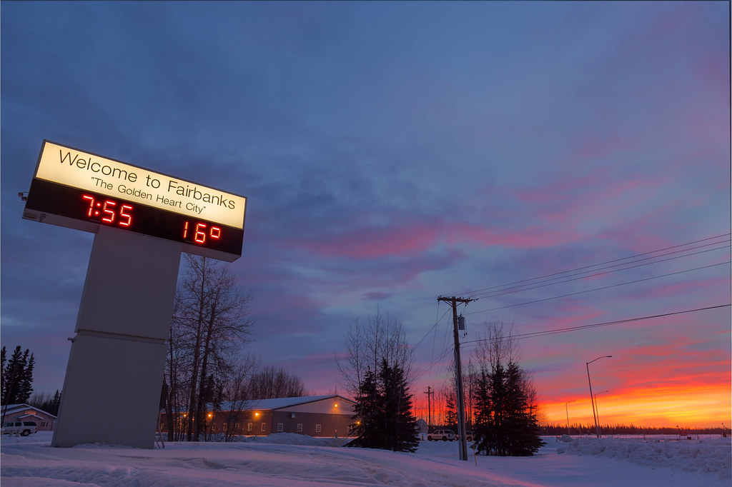 how much daylight in fairbanks alaska today