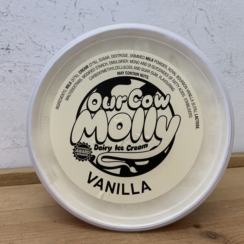 our cow molly dairy ice cream