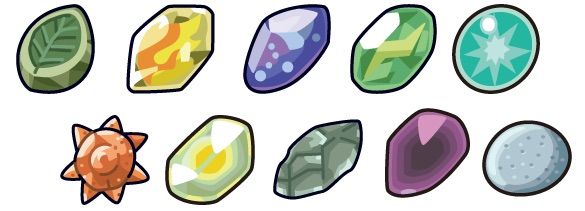 evolution stones