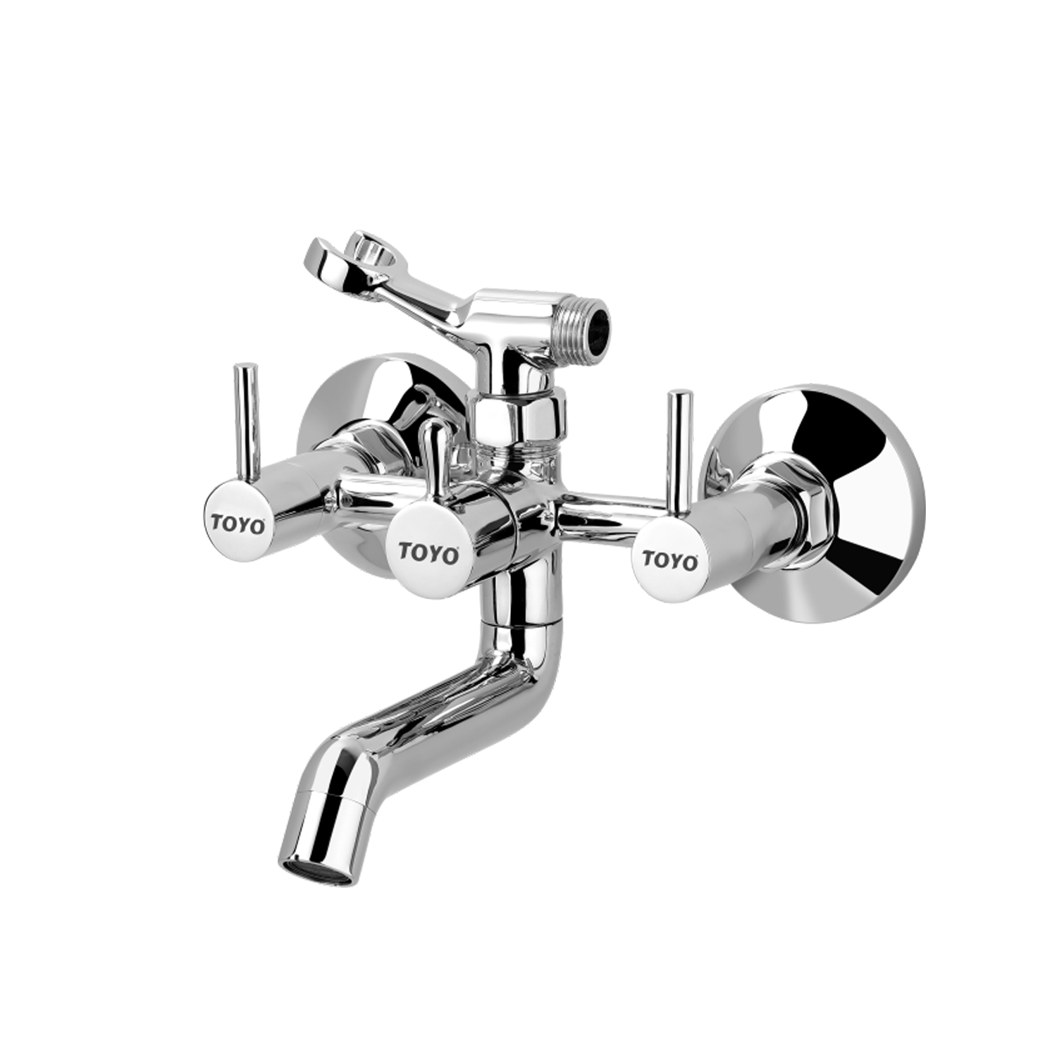 2 in 1 wall mixer
