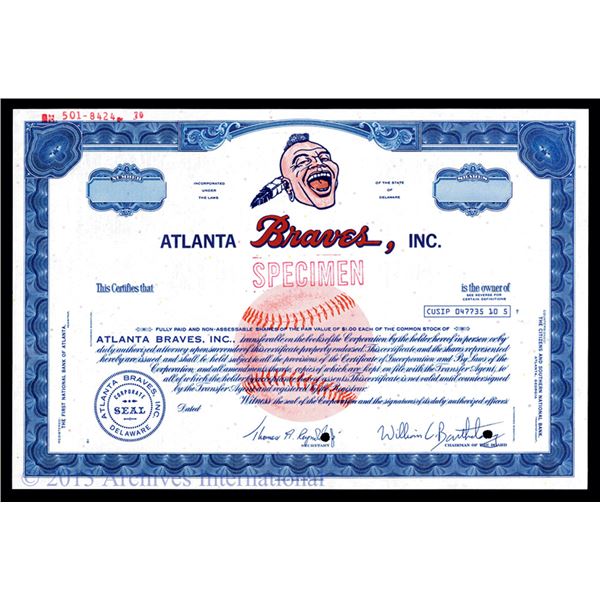 atlanta braves stock