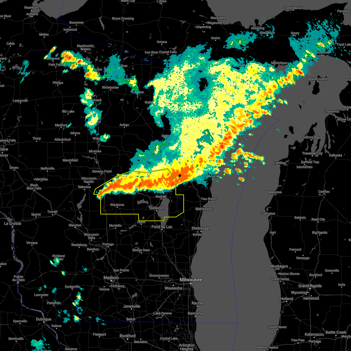 weather radar menasha wi