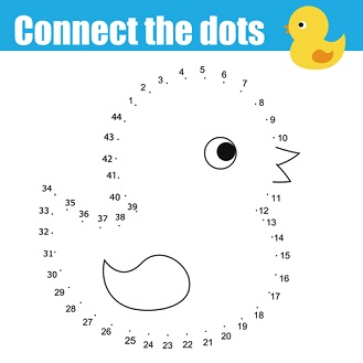 connect the dots for 4 year olds