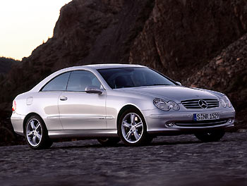 mercedes benz clk coupe